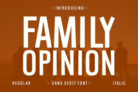 Family Opinion Font - Featured Image