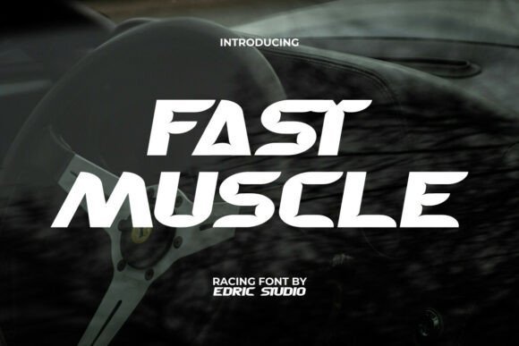 Fast Muscle Font - Featured Image