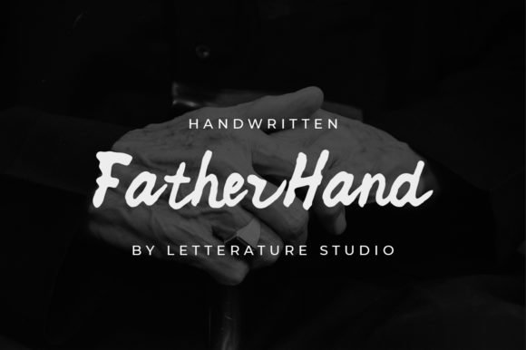 Fatherhand Font - Featured Image