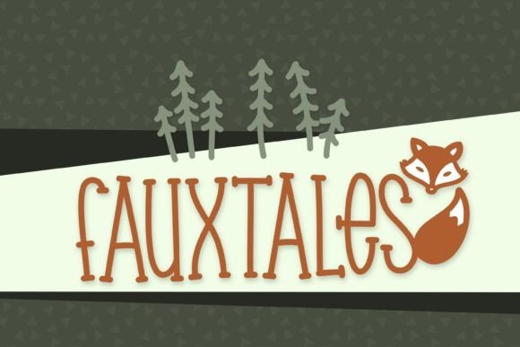 Fauxtales Font - Featured Image