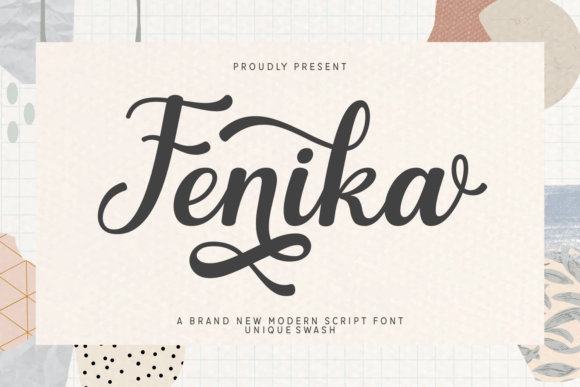 Fenika Font - Featured Image