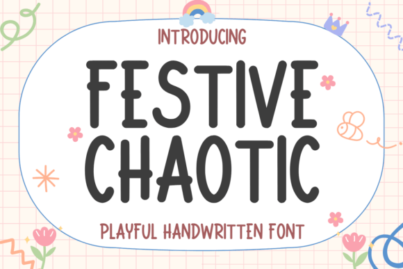 Festive Chaotic Font Download for Desktop