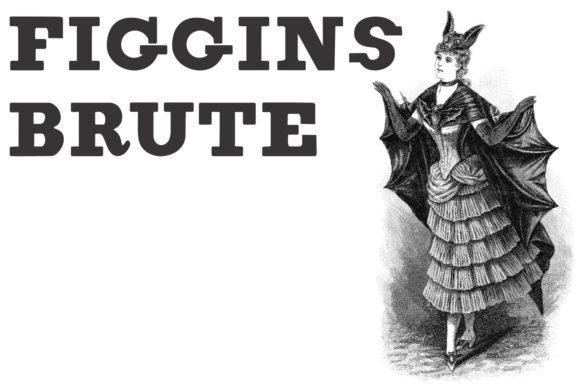 Figgins Brute Family Font - Featured Image