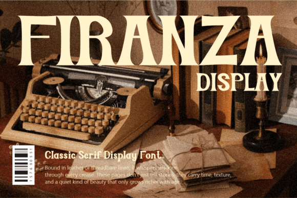 Firanza Display Font Download for Desktop