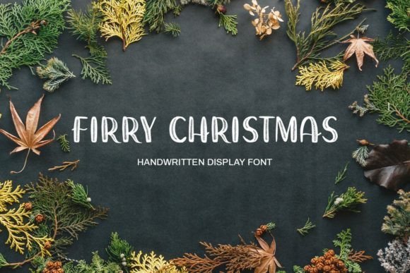 Firry Christmas Font - Featured Image