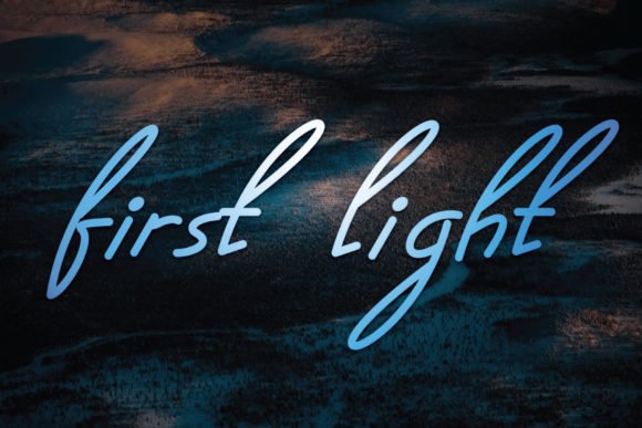 First Light Font Download for Desktop