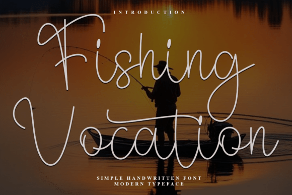 Fishing Vocation Font Download for Desktop