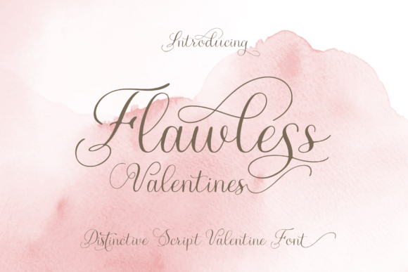 Flawless Valentines Font - Featured Image