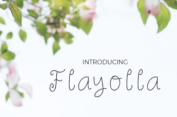 Flayolla Font Download for Desktop