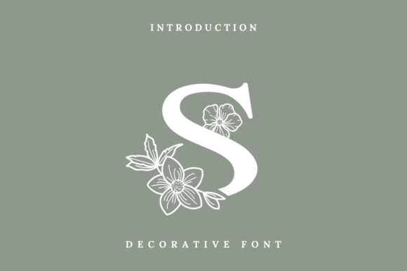Flora Monogram Font - Featured Image