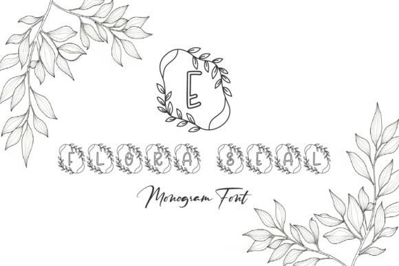 Flora Seal Monogram Font Download for Desktop