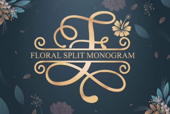 Floral Split Font Download for Desktop