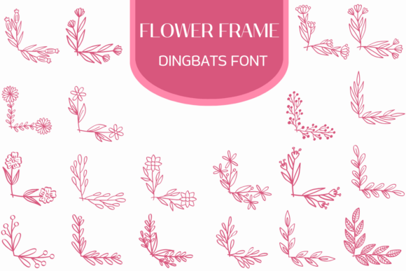 Flower Frame Font Download for Desktop