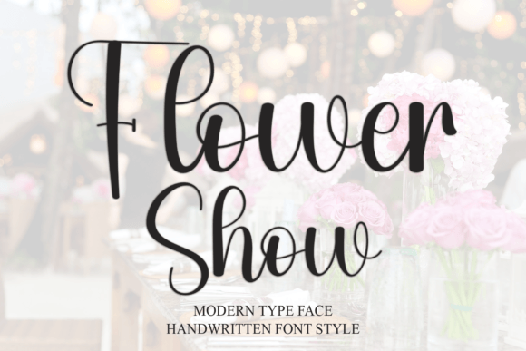 Flower Show Font Download for Desktop