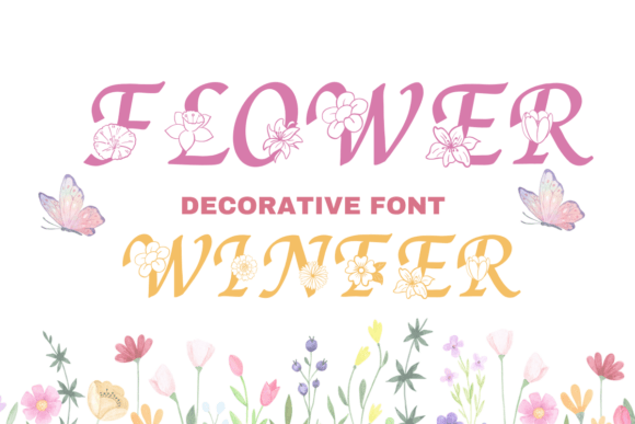 Flower Winter Font Download for Desktop