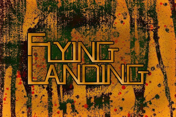 Flying Landing Font Download for Desktop