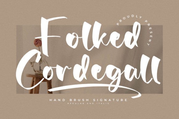 Folked Cordegall Font Download for Desktop