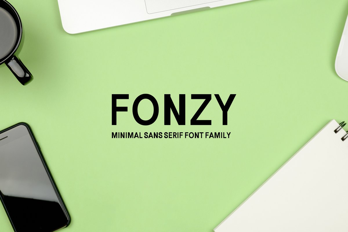 Fonzy Font - Featured Image