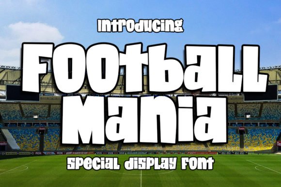 Football Mania Font - Featured Image