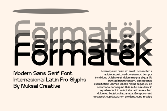 Formatek Font Download for Desktop
