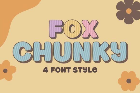 Fox Chunky Font - Featured Image