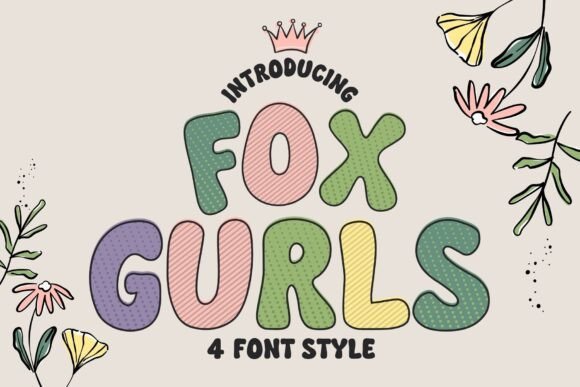 Fox Gurls Font - Featured Image