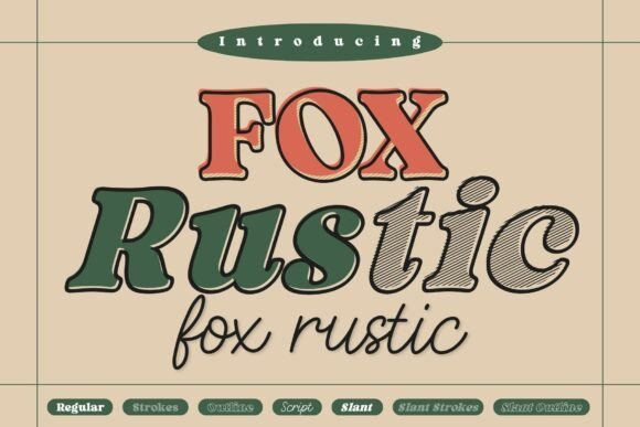 Fox Rustic Font Download for Desktop