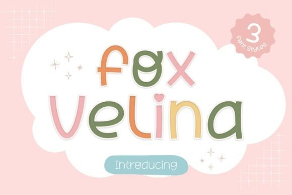 Fox Velina Font - Featured Image