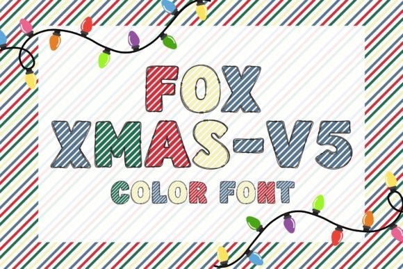 Fox Xmas-v5 Font - Featured Image