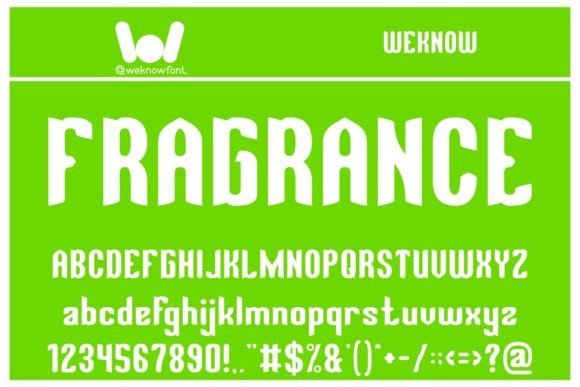 Fragrance Font Download for Desktop