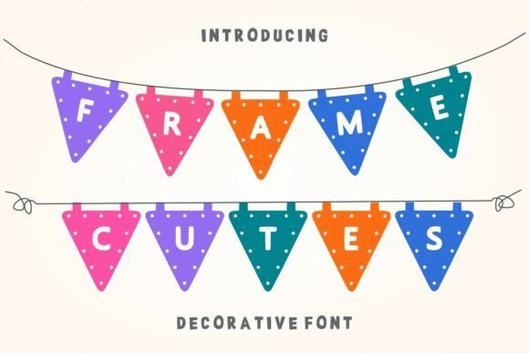 Frame Cutes Font - Featured Image