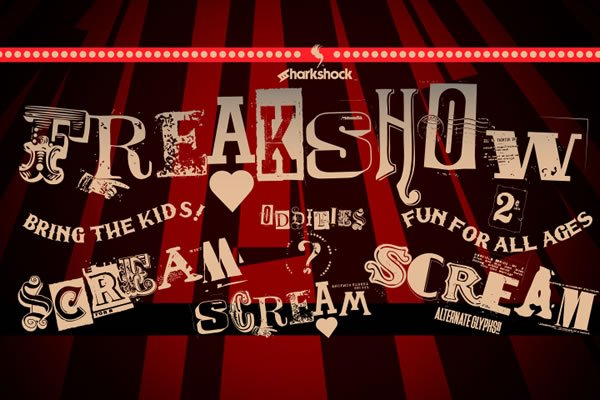 Freakshow Font Download for Desktop