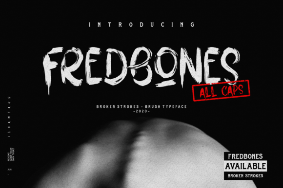 Fredbones Font - Featured Image