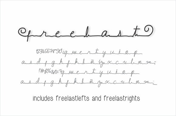 Freelast Font - Featured Image