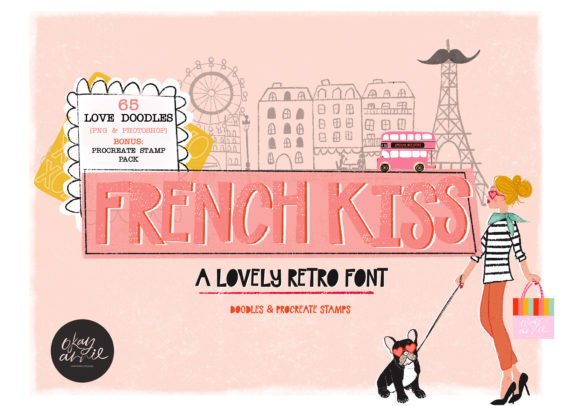 French Kiss Font - Featured Image