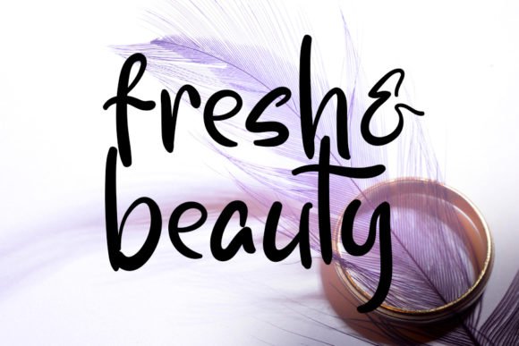 Fresh & Beauty Font - Featured Image