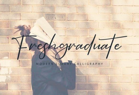 Freshgraduate Font - Featured Image