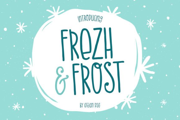 Frezh & Frost Font - Featured Image