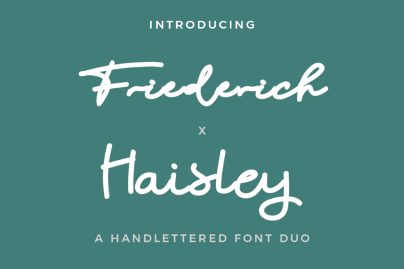 Friederich X Haisley Duo Font - Featured Image