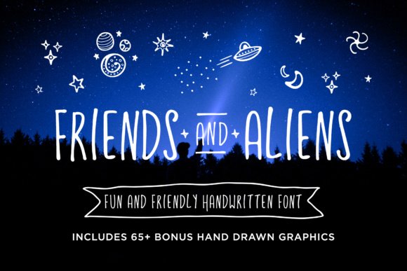Friends and Aliens Font Download for Desktop