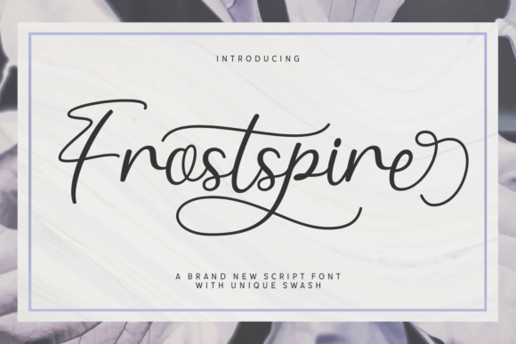 Frostspire Font - Featured Image