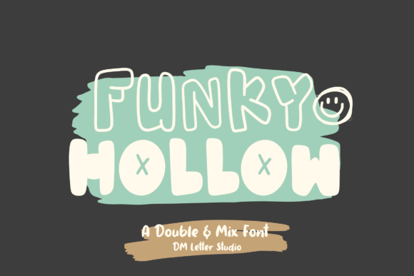 Funky Hollow Font - Featured Image