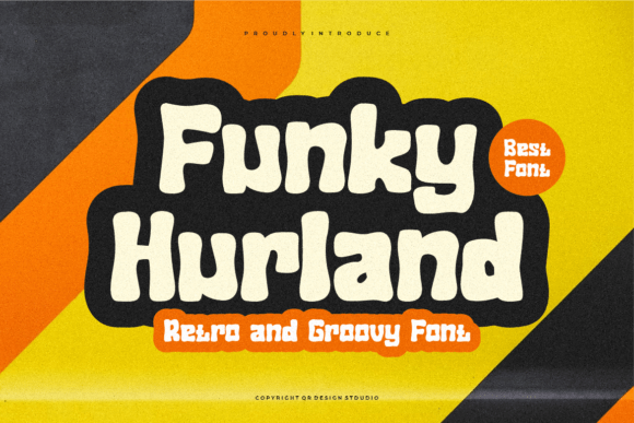 Funky Hurland Font - Featured Image