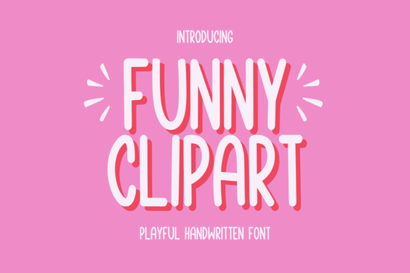 Funny Clipart Font - Featured Image