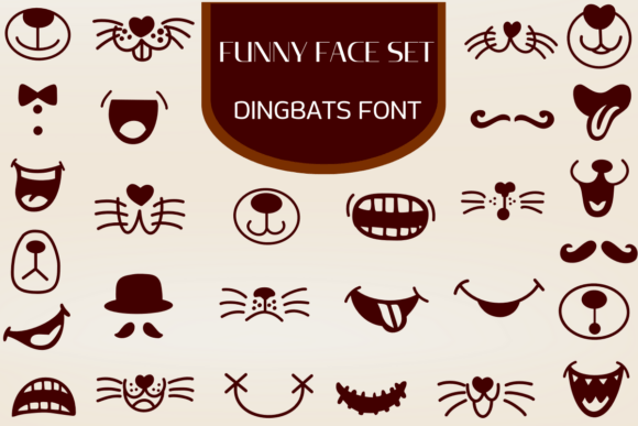 Funny Face Set Font Download for Desktop
