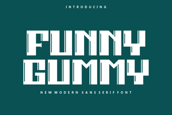 Funny Gummy Font - Featured Image