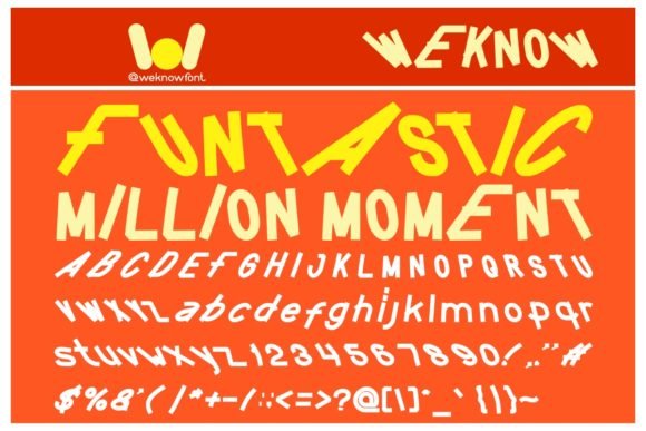 Funtastic Million Moment Font - Featured Image