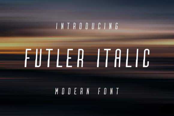 Futler Italic Font Download for Desktop