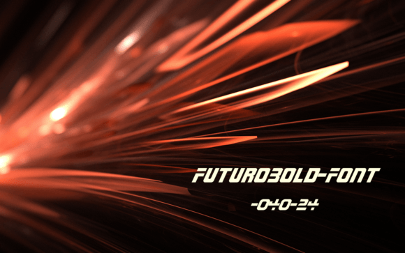 Futuro Bold Font - Featured Image