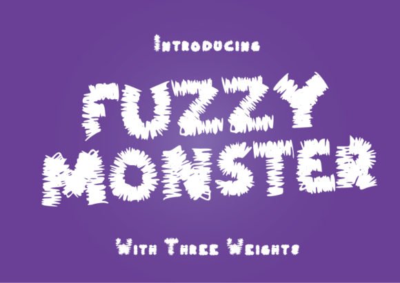 Fuzzy Monster Font Download for Desktop